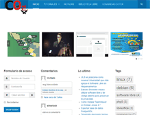 Tablet Screenshot of libre.uls.edu.sv